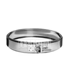 Хомут обжимной (430/0,5мм) D 210 Ferrum